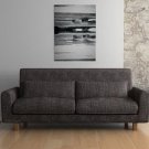 IKEA Nikkala 2 seater Custom slipcover in Nomad Black