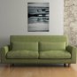 IKEA Nikkala 2 seater Custom slipcover in Nomad Green