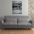 IKEA Nikkala 3 seater Custom slipcover in Rouge Ash Grey