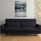 IKEA Nikkala 3 seater Custom slipcover in Rouge Black