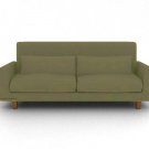 IKEA Nikkala 3 seater Custom slipcover in Rouge Green