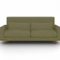 IKEA Nikkala 3 seater Custom slipcover in Rouge Green