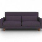 IKEA Nikkala 3 seater Custom slipcover in Gaia Charcoal