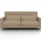 IKEA Nikkala 3 seater Custom slipcover in Gaia Flax