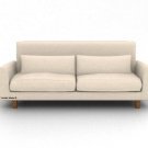 IKEA Nikkala 3 seater Custom slipcover in Gaia Sand