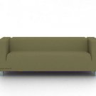 IKEA KLIPPAN 4 seater Custom slipcover in Rouge Green