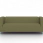 IKEA KLIPPAN 4 seater Custom slipcover in Rouge Green