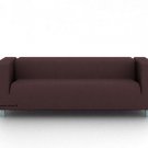 IKEA KLIPPAN 4 seater Custom slipcover in Gaia Cafe