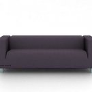 IKEA KLIPPAN 4 seater Custom slipcover in Gaia Charcoal
