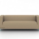 IKEA KLIPPAN 4 seater Custom slipcover in Gaia Flax