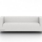 IKEA KLIPPAN 4 seater Custom slipcover in Gaia Pure White