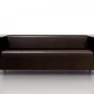 IKEA KLIPPAN 4 seater Custom slipcover in Urbanskin Kramfors Leather