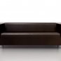 IKEA KLIPPAN 4 seater Custom slipcover in Urbanskin Kramfors Leather