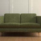 IKEA Karlanda 2 seater Custom slipcover in Nomad Green