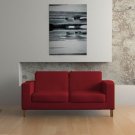 IKEA Karlanda 2 seater Custom slipcover in Rouge Red
