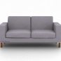 IKEA Karlanda 2 seater Custom slipcover in Gaia Fog