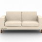 IKEA Karlanda 2 seater Custom slipcover in Gaia Sand