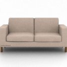 IKEA Karlanda 2 seater Custom slipcover in Lino Brushed