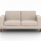 IKEA Karlanda 2 seater Custom slipcover in Lino Vintage