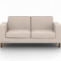 IKEA Karlanda 2 seater Custom slipcover in Lino Vintage