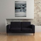 IKEA Karlanda 3 seater Custom slipcover in Rouge Blcak