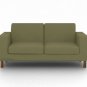 IKEA Karlanda 3 seater Custom slipcover in Rouge Green