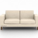 IKEA Karlanda 3 seater Custom slipcover in Gaia Sand