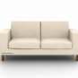 IKEA Karlanda 3 seater Custom slipcover in Gaia Sand