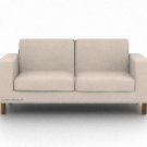 IKEA Karlanda 3 seater Custom slipcover in Lino Vintage