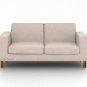 IKEA Karlanda 3 seater Custom slipcover in Lino Vintage