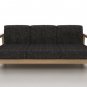 IKEA Lilliberg 3 seater Custom slipcover in Nomad Black
