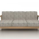 IKEA Lilliberg 3 seater Custom slipcover in Nomad Grey