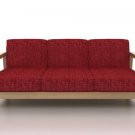 IKEA Lilliberg 3 seater Custom slipcover in Nomad Red