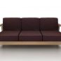 IKEA Lilliberg 3 seater Custom slipcover in Gaia Cafe
