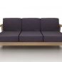 IKEA Lilliberg 3 seater Custom slipcover in Gaia Charcoal