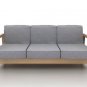IKEA Lilliberg 3 seater Custom slipcover in Gaia Fog