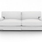 IKEA Ekeskog 3 Seater Custom Slipcover in Gaia Pure White