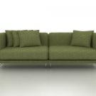 IKEA Tylosand 3 Seater Custom Slipcover in Nomad Green