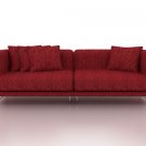 IKEA Tylosand 3 Seater Custom Slipcover in Nomad Red