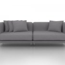 IKEA Tylosand 3 Seater Custom Slipcover in Rouge Ash Grey