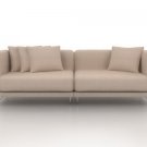 IKEA Tylosand 3 Seater Custom Slipcover in Rouge Sand