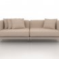 IKEA Tylosand 3 Seater Custom Slipcover in Rouge Sand