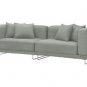 IKEA Tylosand 3 Seater Custom Slipcover in Gaia Fog