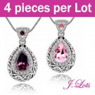 (N9006) 4 pieces x Swarovski Crystal Pendant