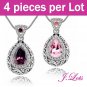 (N9006) 4 pieces x Swarovski Crystal Pendant