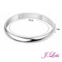 (B8112) 6 piece x 925 Sterling Silver Bracelet with 14K White Gold Plated