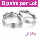 (R3001) 16 pieces x 316L Stainless Steel Rings