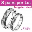 (R3004) 16 pieces x Tungsten steel Rings