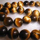 12mm yellow tiger eye stone beads/necklace