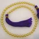 RARE $2000 8mm AKOYA golden pearl &14k clasp